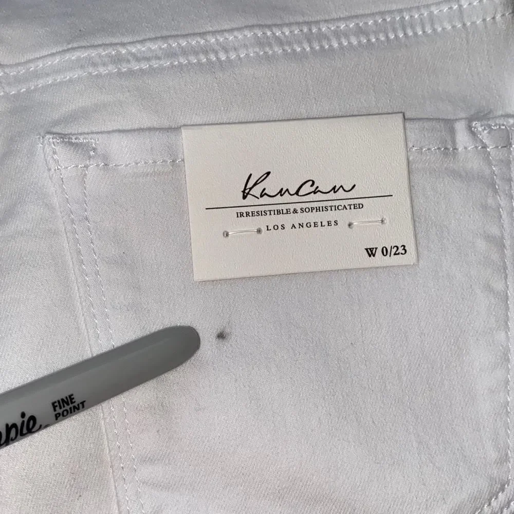 Kancan NWT High Waist Skinny Jeans White Size 0
